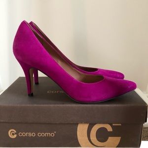 Gorgeous Corso Como Pumps Size 10 in Magenta Pink Purple Color